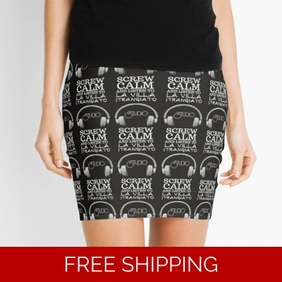 Mini Skirt Black Le Studio Screw Calm La Villa